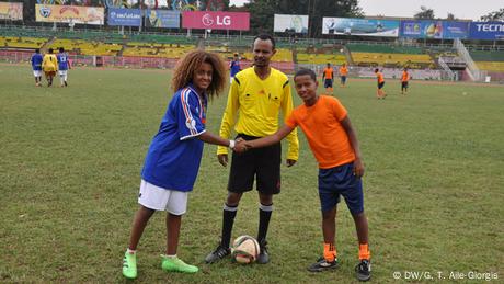 Äthiopien Addis Abeba Fußballturnier der Botschaften