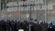 Frankreich Polizisten beim Pariser Protesten vor dem Kinderklinik Frankreich Polizisten beim Pariser Protesten vor dem Kinderklinik