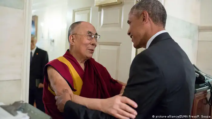 USA Washington Präsident Obama trifft auf den Dalai Lama