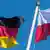 Флаги Германии и Польши