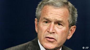 George Bush Rede zu Terror