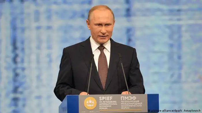 Russland Wirtschaftsforum SPIEF 2016 in St. Petersburg