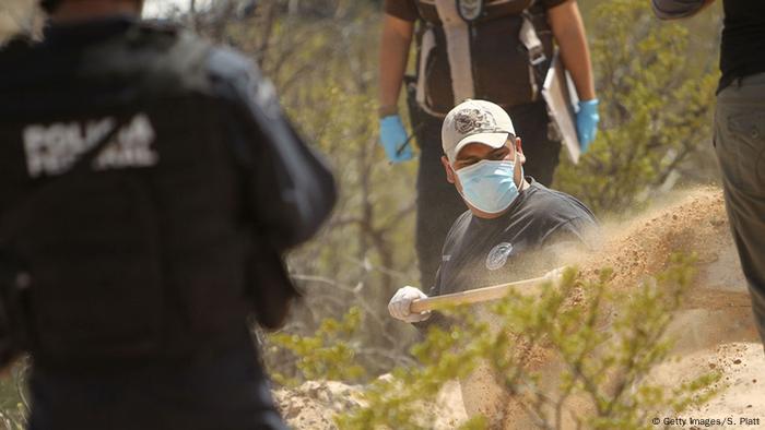 Mexiko Drogenverbrechen Tatort Juarez (Getty Images/S. Platt)