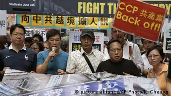 Hongkong Protest Buchhändler Lam Wing-kee