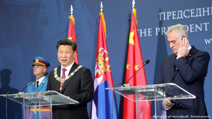 China Präsident Xi Jinping zu Besuch in Serbien