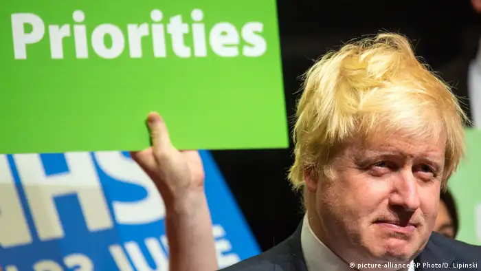 England London Brexit Boris Johnson ehemaliger Bürgermeister