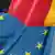 Germany and EU flags