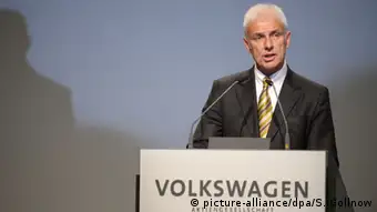 Hauptversammlung der Volkswagen AG in Hannover Matthias Müller