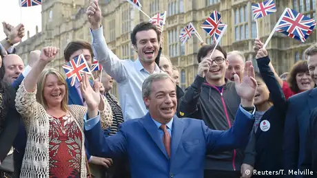Brexit Reaktionen Nigel Farage
