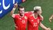 Gareth Bale e Aaron Ramsey comemorarm o único gol na vitória do País de Gales contra a Irlanda do Norte Gareth Bale e Aaron Ramsey comemorarm o único gol na vitória do País de Gales contra a Irlanda do Norte