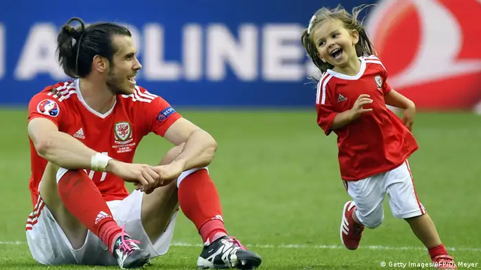 UEFA EURO 2016 - Achtelfinale | Wales vs. Nordirland Gareth Bale Tochter