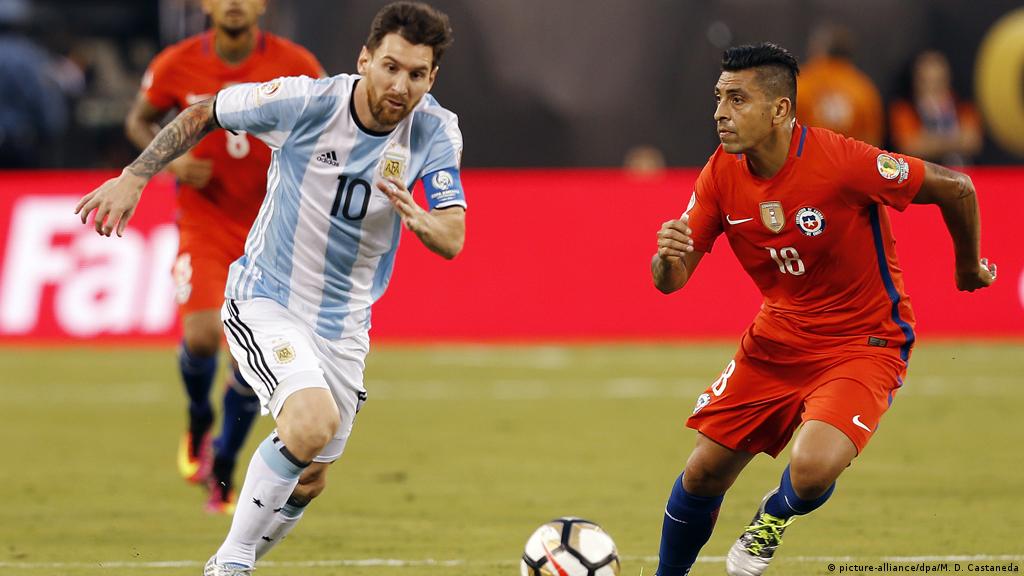 Chile Beat Argentina In Tense Copa America 2016 Final News Dw 27 06 2016