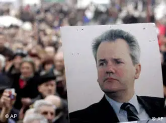 The death of Milosevic has divided Serbs