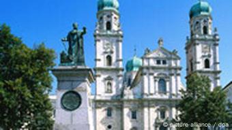 Passau Blick auf den Stephansdom