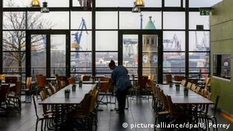 Αίθουσα φαγητού σε ξενώνα νεότητας στο Αμβούργο