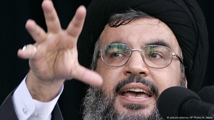 Libanon Beirut Sheik Hassan Nasrallah (picture-alliance/AP Photo/H. Malla)