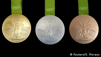Brasilien Olympische Spiele 2016 - Medaillen Produktion in Rio de Janeiro