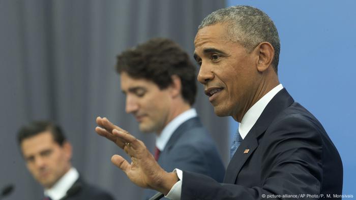 US Präsident Obama PK in Ottawa