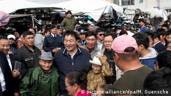 Mongolei Parlamentswahlen Badmaanyambuugiin Bat-Erdene Sieger