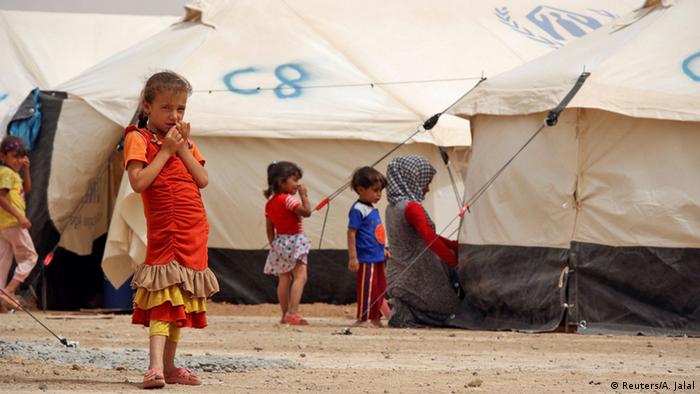Nordirak Kinder Flüchtlinge Flüchtlingslager