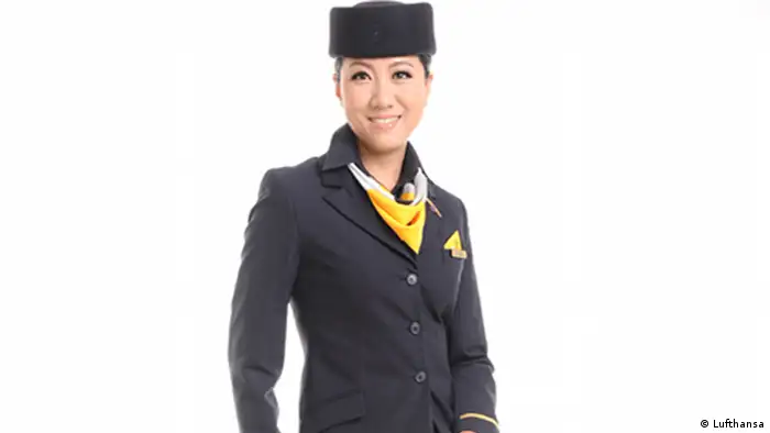 Xiao Junhong chinesische Flugbegleiterin bei Lufthansa
