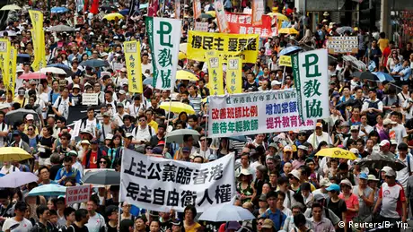 China Proteste in Hongkong