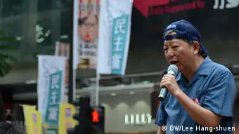China Proteste in Hongkong Lee Cheuk-yan