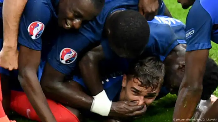 Euro 2016 Frankreich vs Island Griezmann Jubel 