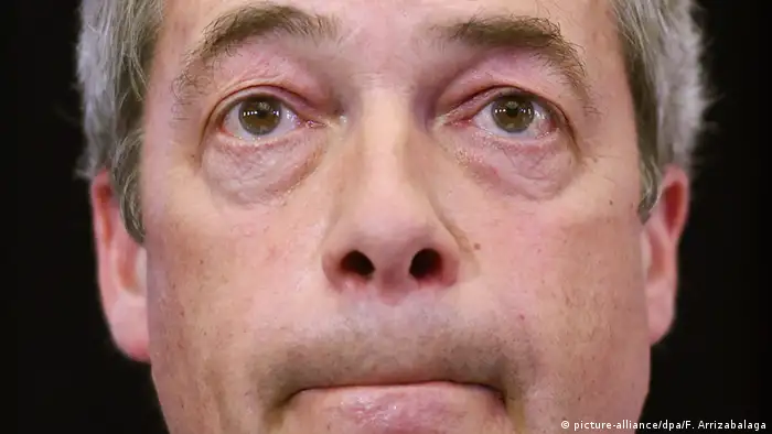 Großbritannien Nigel Farage Symbolbild Rücktritt