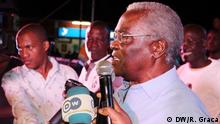 Pinto da Costa em campanha para continuar na presidência de São Tomé e Príncipe