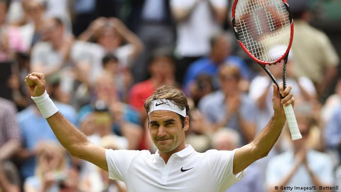 Großbritannien, Wimbledon 2016, Roger Federer (Getty Images/S. Botterill)