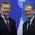 Belgien Mauricio Macri Präsident Argentinien & Donald Tusk