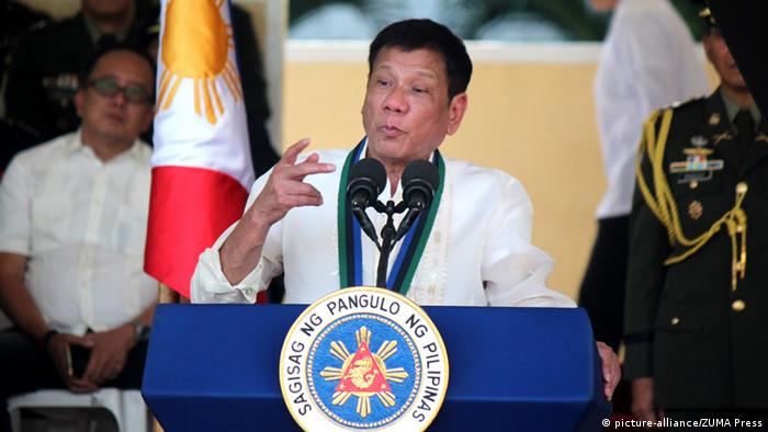 Philippinen Rodrigo Roa Duterte Präsident