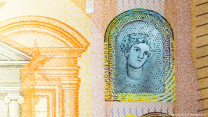 EZB Präsentation der neuen 50-Euro-Banknote