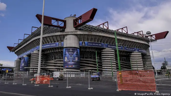 Italien AC Milan Giuseppe Meazza Stadion in Mailand