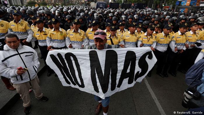 Mexiko Proteste Bildungsreform