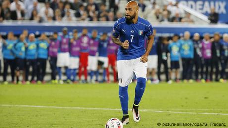 UEFA EURO 2016 Viertelfinale Deutschland vs Italien Simone Zaza beim Elfmeter