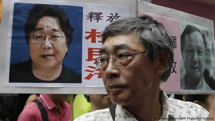 China Hongkong freigelassener Buchhändler Lam Wing-kee