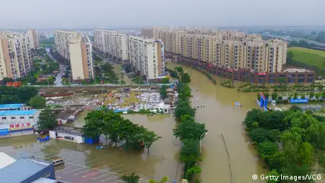China Überschwemmungen in Nanjing