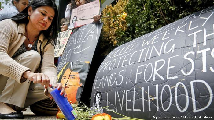 USA Trauer um Aktivistin Berta Caceres aus Honduras