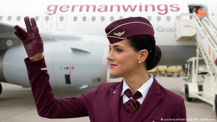 Стюардеса авіакомпанії Germanwings