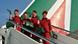 Flugbegleiterinnen Fluggesellschaft Alitalia Airline Flugbegleiterinnen Fluggesellschaft Alitalia Airline