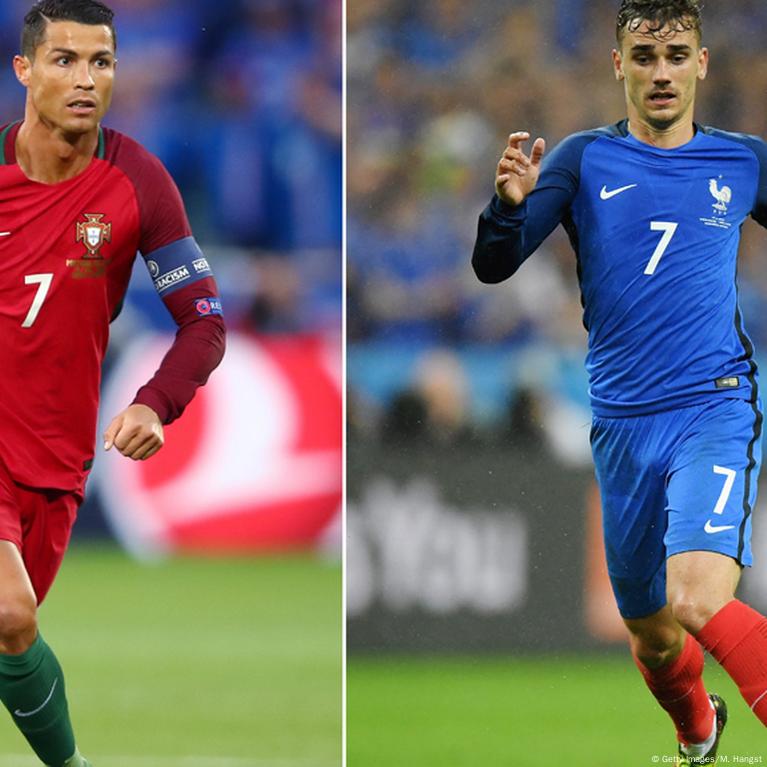 As novas estrelas de Portugal e França no reencontro após a final do Euro  2016