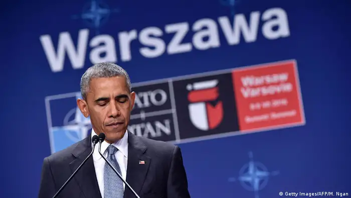 NATO Gipfel Polen Obama