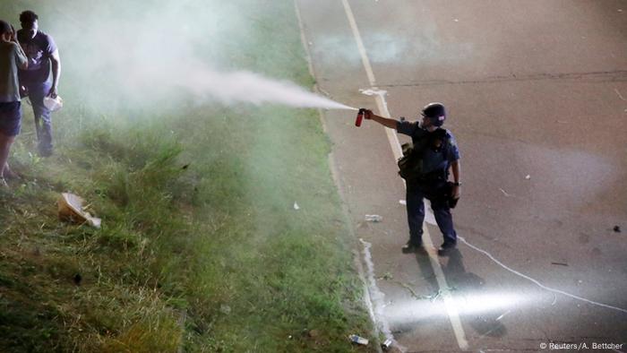 USA Protest gegen Polizeigewalt in St. Paul, Minnesota