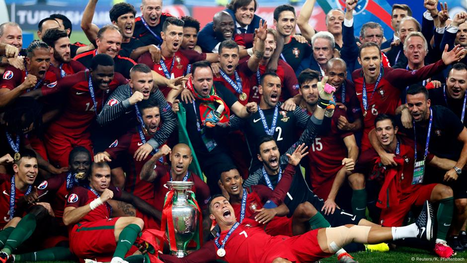 Portugal - France EURO 2016 final Portuguese commentary, 4K UHD