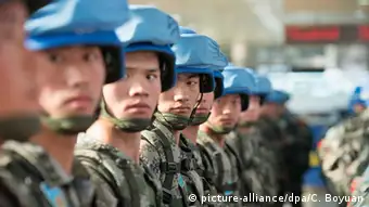 China UN-Friedenstruppen für Südsudan