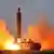 Foto, das einen nordkoreanischen Raketentest zeigen soll (Foto: rtr)