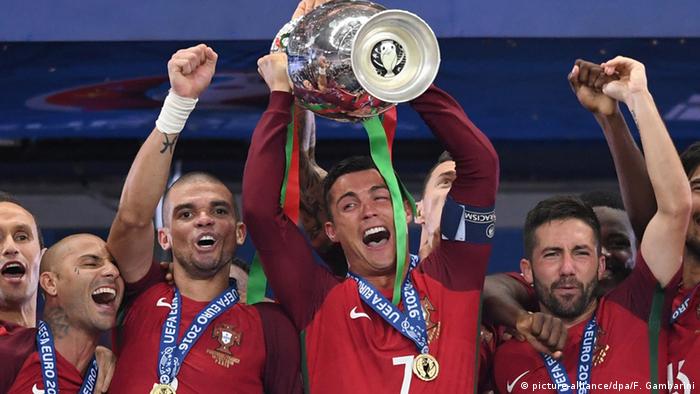 Frankreich UEFA Euro 2016 Finale Portugal ist Europameister