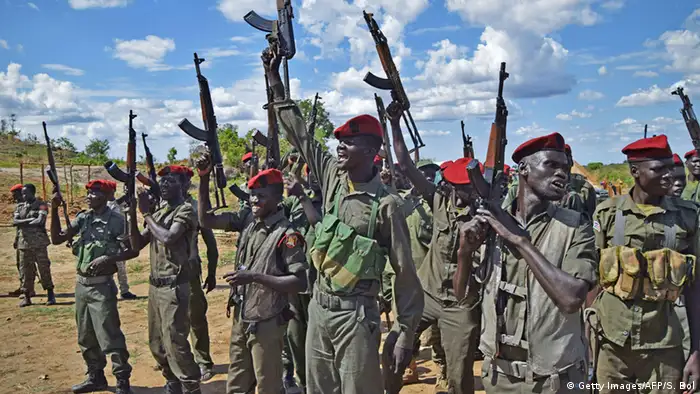 Südsudan Juba SPLA Rebellen